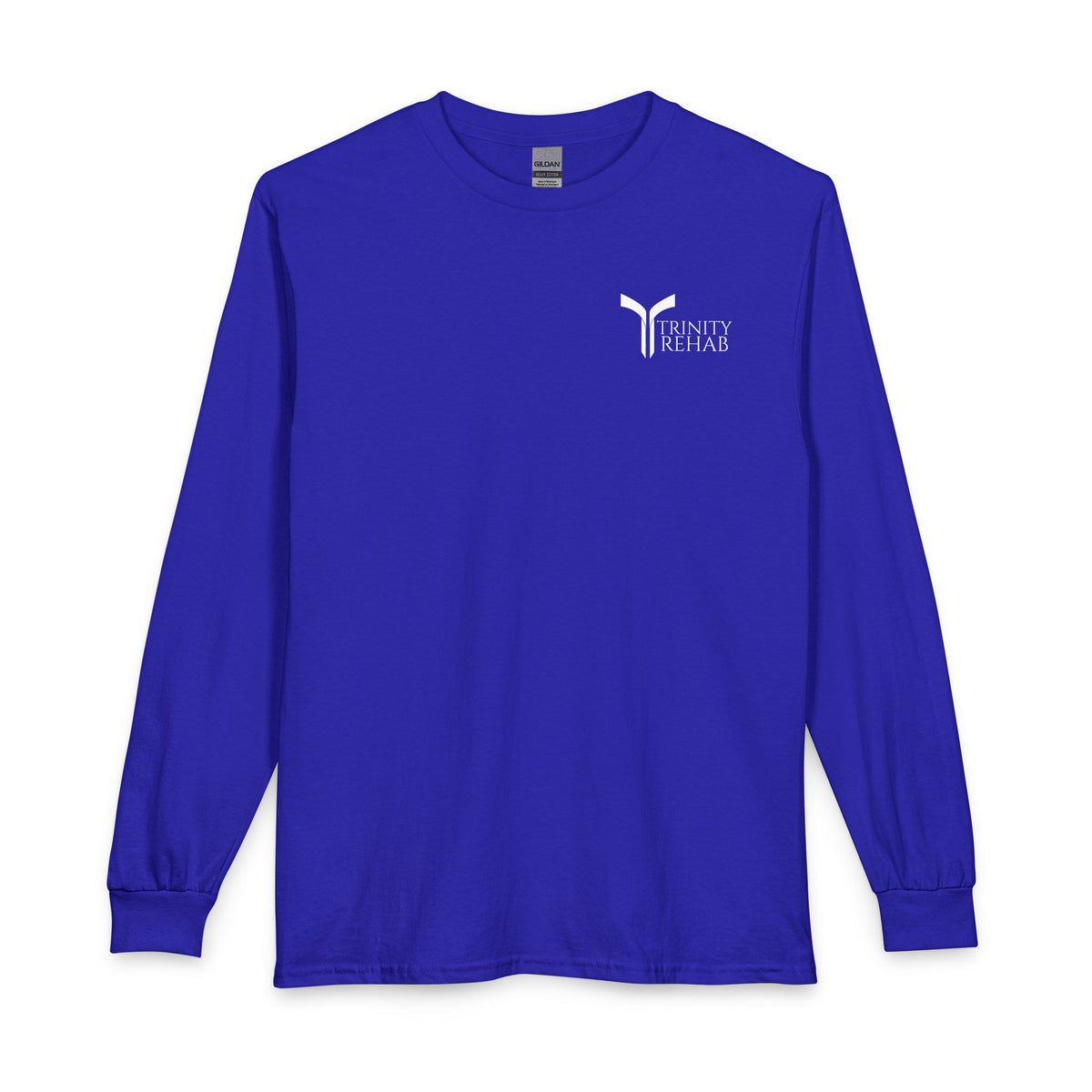 Trinity Rehab Long Sleeve T-Shirt — Logo & Mission Statement
