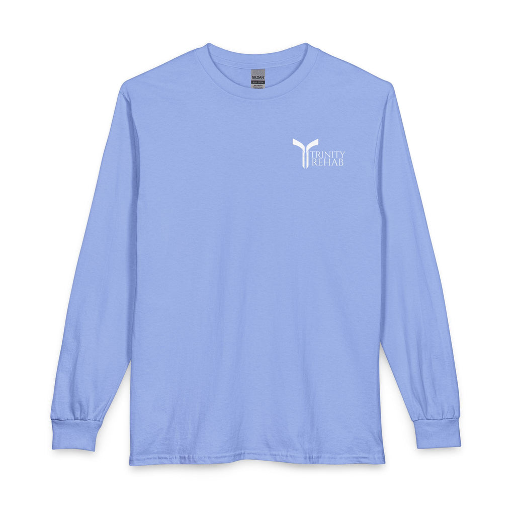 Trinity Rehab Long Sleeve T-Shirt — Logo & Mission Statement