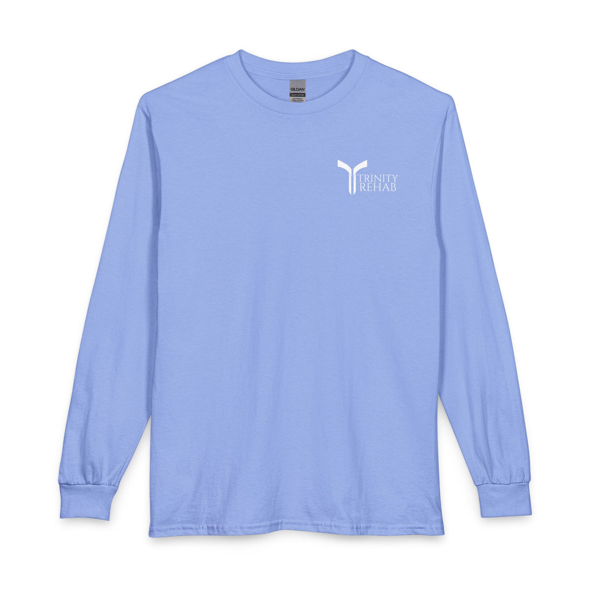 Trinity Rehab Long Sleeve T-Shirt — Logo & Mission Statement