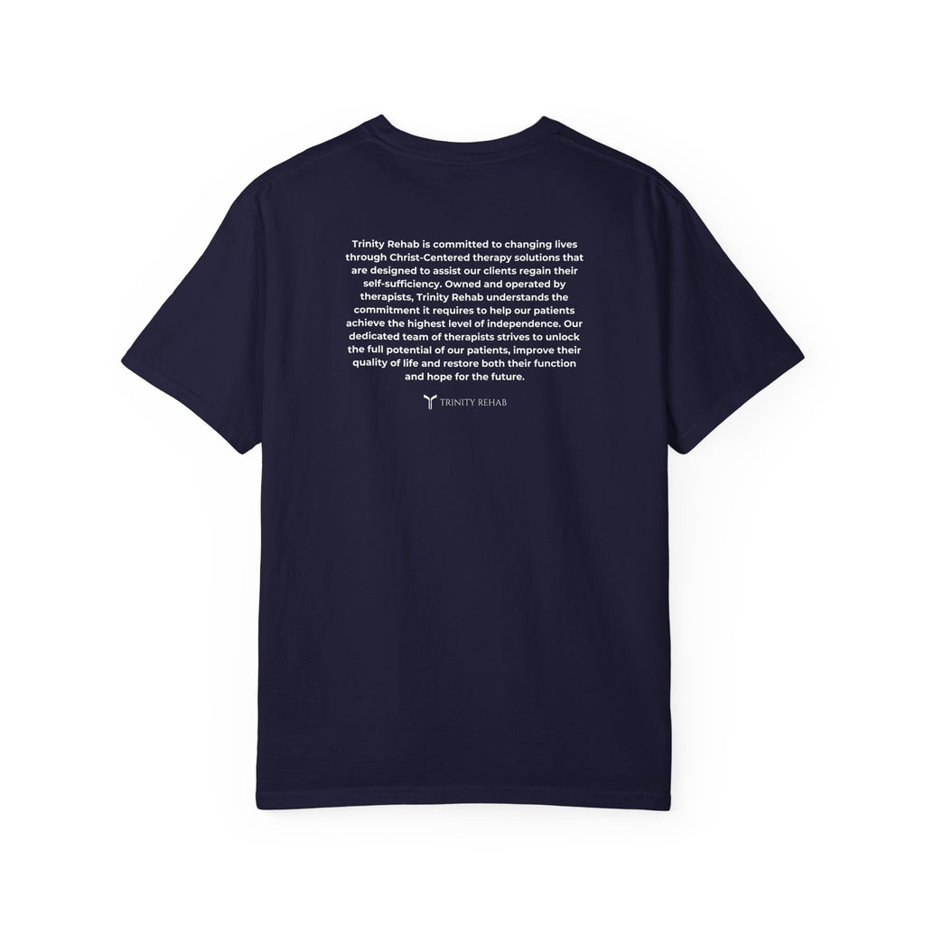 Minimalist Logo T-Shirt — Cream Garment-Dyed Casual Tee