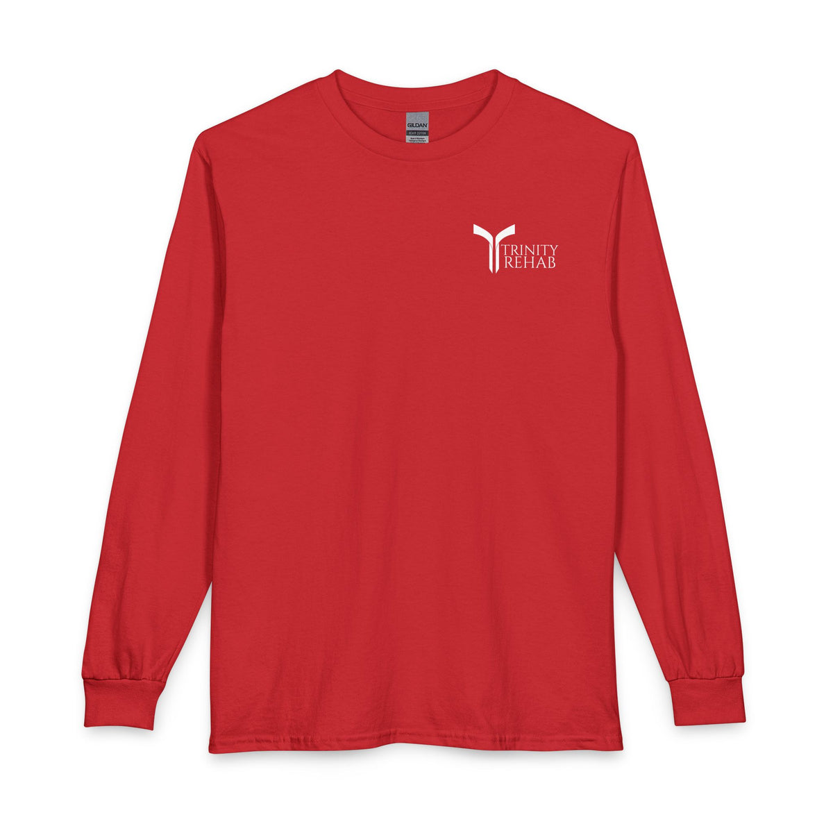 Trinity Rehab Long Sleeve T-Shirt — Logo & Mission Statement