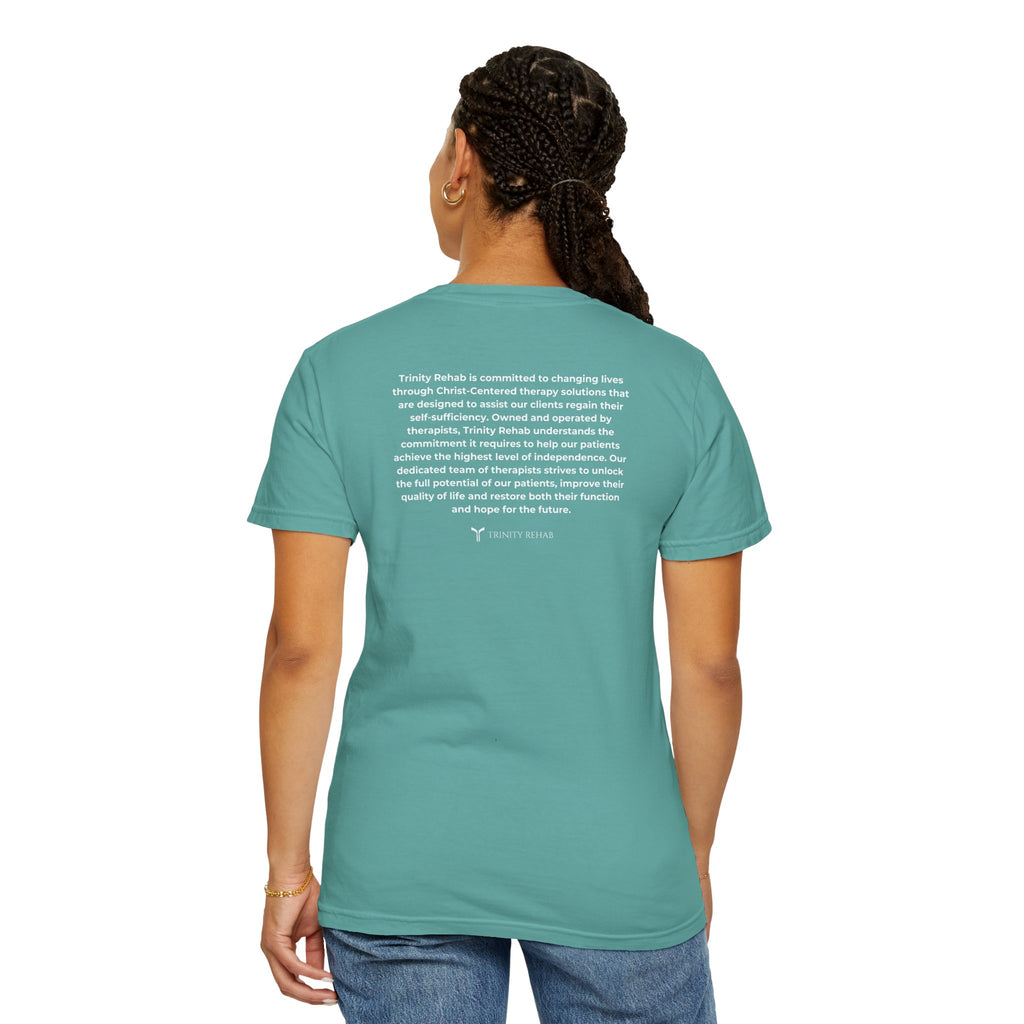 Minimalist Logo T-Shirt — Cream Garment-Dyed Casual Tee