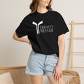 Minimalist Logo T-Shirt — Cream Garment-Dyed Casual Tee