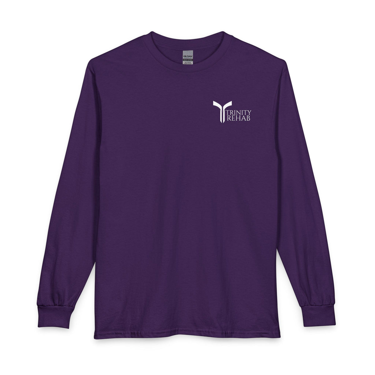Trinity Rehab Long Sleeve T-Shirt — Logo & Mission Statement