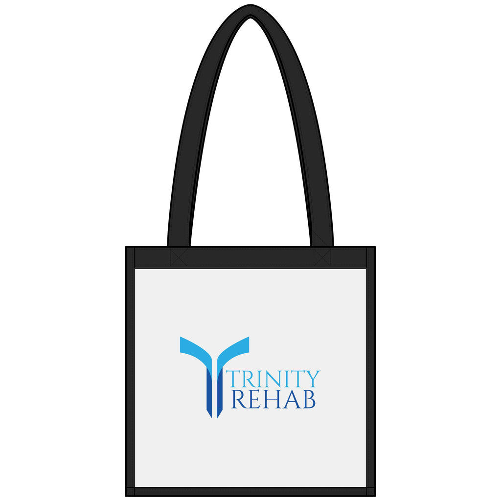 Clear Stadium Tote Bag — Trinity Rehab Logo Clear Game-Day Tote