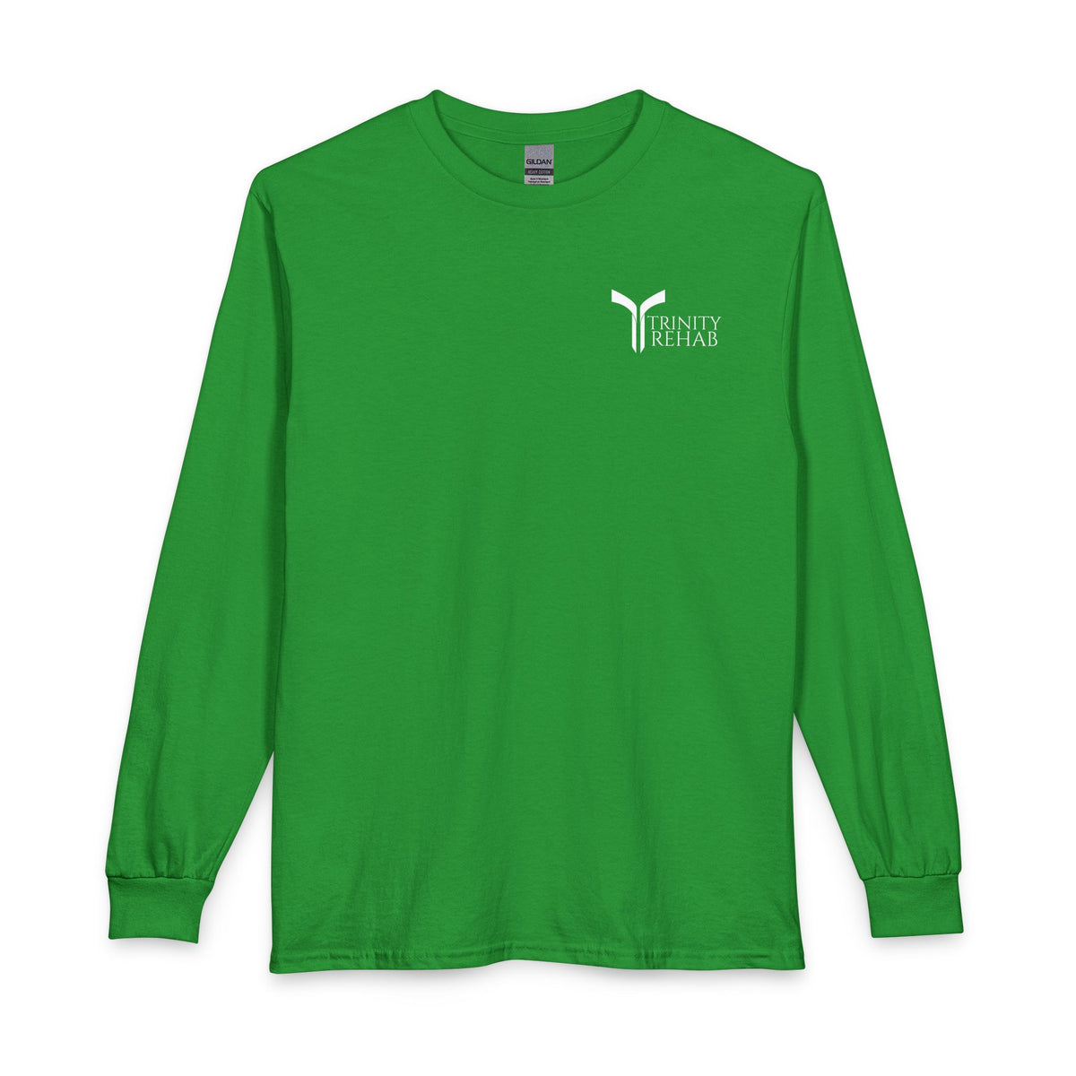 Trinity Rehab Long Sleeve T-Shirt — Logo & Mission Statement
